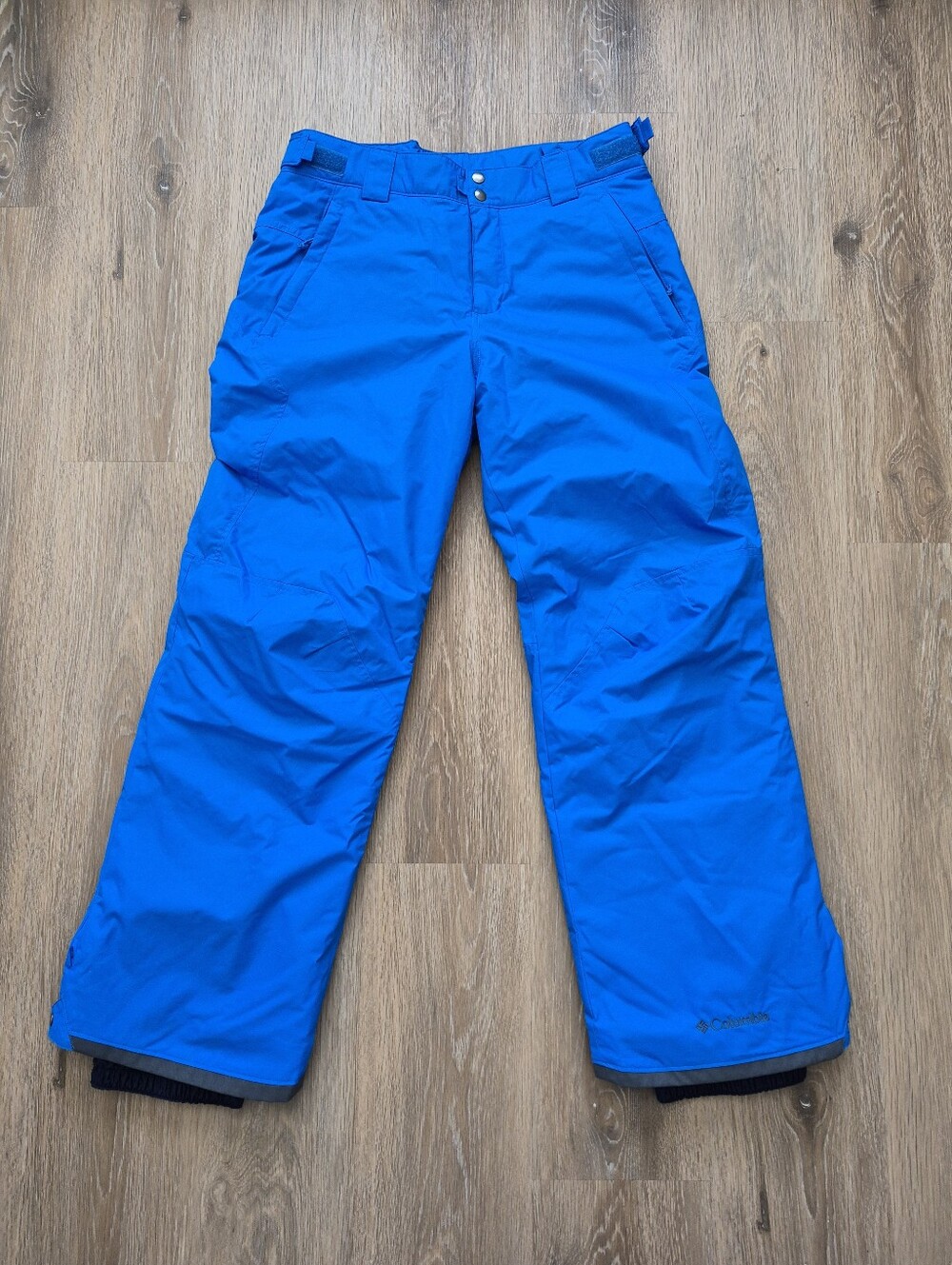 Mens Columbia Ski Snow Insulated Pants Size Medium Blue